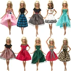 NK 1 шт. новейшее платье для куклы Смешанная модная одежда современная юбка наряд аксессуары для куклы Барби Детские игрушки подарок для девочки 287 JJ
