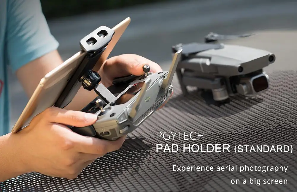 

PGYTECH DJI Mavic 2 Pro Zoom Air Spark Remote Control Accessories 7-10 Pad Mobile Phone Holder Flat Bracket