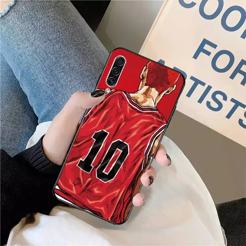

Anime SLAM DUNK Japan basketball Phone Case For Samsung galaxy S 9 10 20 A 10 21 30 31 40 50 51 71 s note 20 j 4 2018 plus