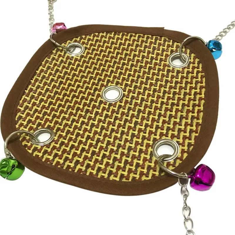 

Pet Small Animals Supplies,Summer Dissipate Heat Cooling Tian Cao Mat & Hammock for Parrot,Squirrel,Hamster