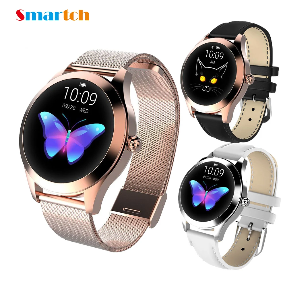 

KW10 KW20 Smart Watch Women 2022 IP68 Waterproof Heart Rate Monitoring Blue Tooth For Android IOS Fitness Bracelet Smartwatch