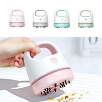 handheld mini vacuum dust catcher car home usb mini hair removal collector portable dust collector keyboard cleaning brush