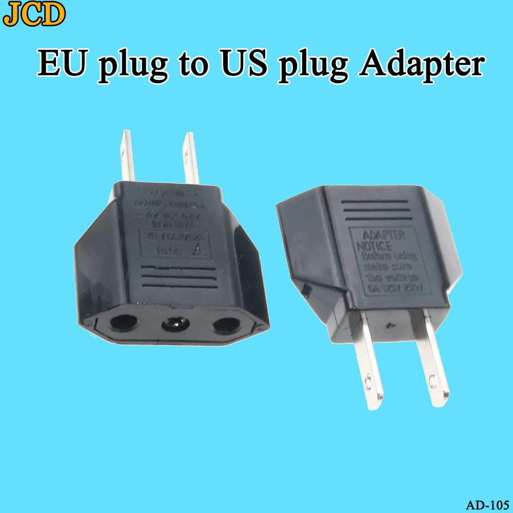 5 шт./лот США ЕС штепсельный адаптер питания для путешествий электрическая