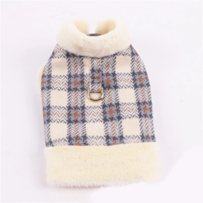 Роскошная Одежда для собак 2020 маленький теплый зимний свитер с изображением