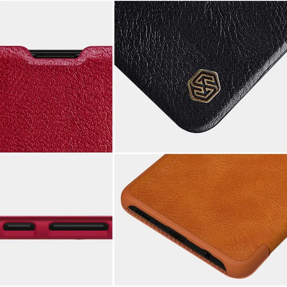 10pcs/lot Wholesale NILLKIN Qin Series Wallet Flip Leather Case For Samsung Galaxy A51 Genuine | Мобильные телефоны и