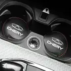 1 шт., автомобильный нескользящий коврик для подстаканника Chery TIGGO 3 4 5 7 PRO 8