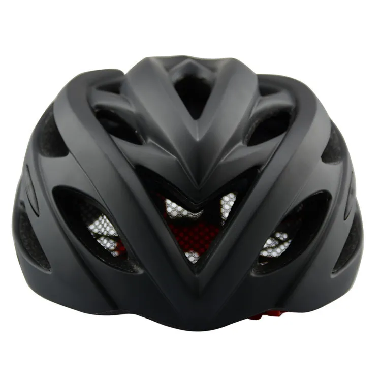 

Ultralight Bicycle Helmets Breathable In-Mold Integrally Cycling Helmets Matte Black light Visor Road Mountain Ridding Helmets
