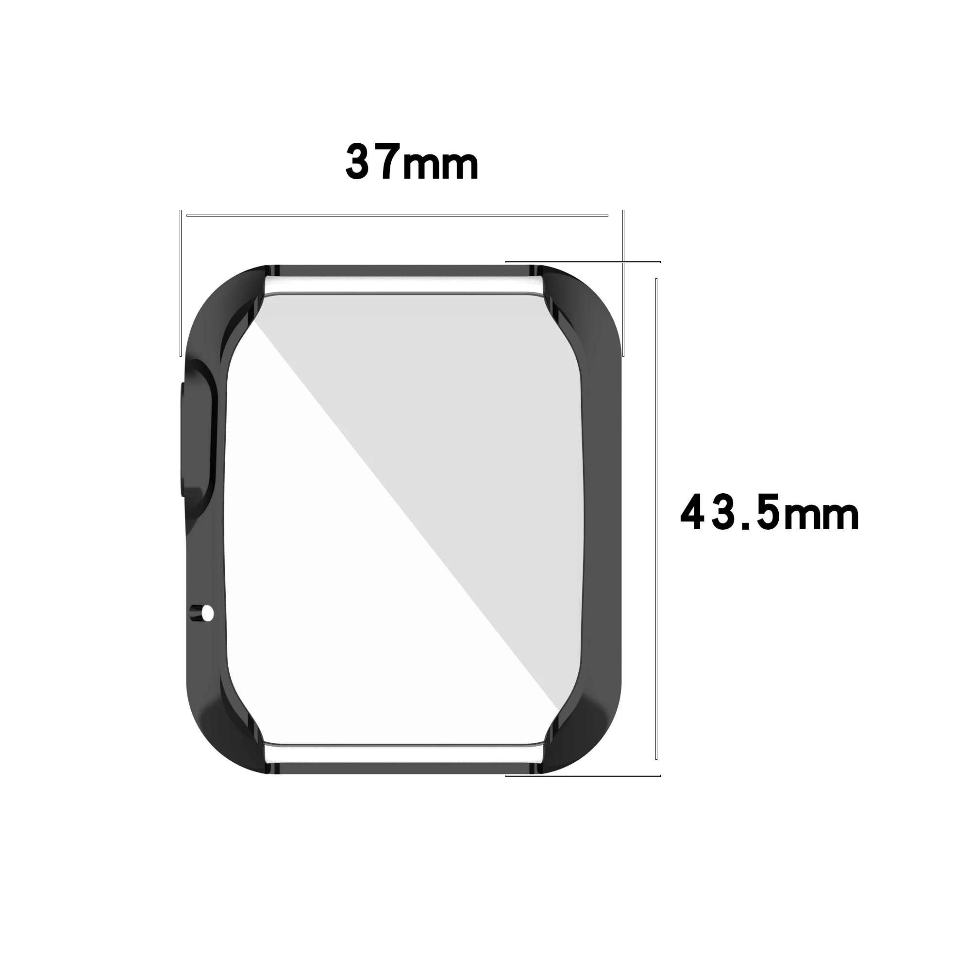 

TPU Case For Xiaomi Watch Lite / Redmi Smartwatch Screen Protector Anti Scratch Shock-Proof Cover Bumper Accessories