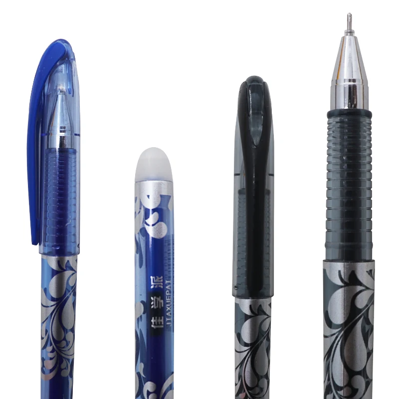 Стираемая гелевая ручка 12 шт./компл. 0 5 мм синяя черная красная стираемая стержень