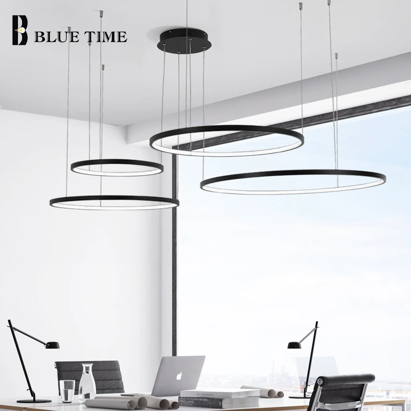 Потолочная светодиодная люстра 110 В 220 современная освещение для гостиной