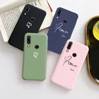 Силиконовый чехол для Xiaomi Redmi Note 7 8T 8 9 Pro 9S 9A 9C 8A 7A 6A 6 5 Plus 5A S2 Mi Note 10 9 8 lite чехол с сердечком любви