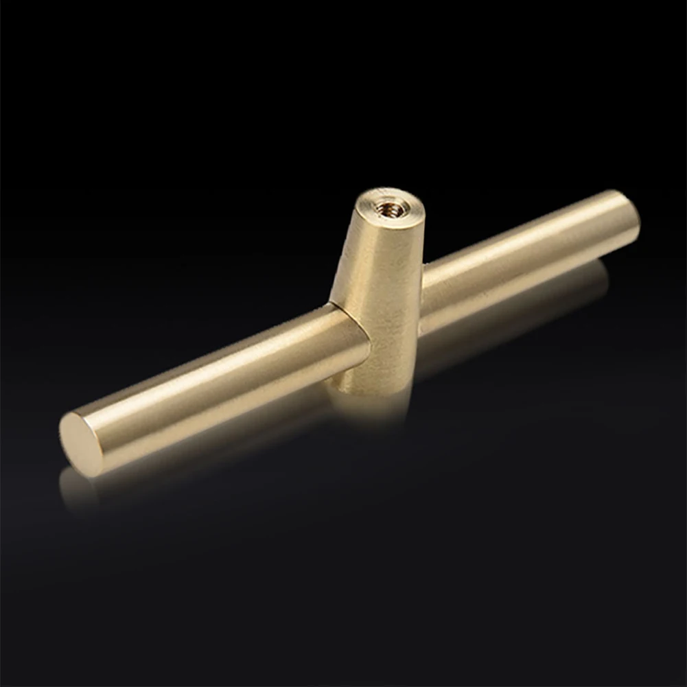 Ручка для шкафа из чистой меди ручка дверная спальни домашний декор Прочная
