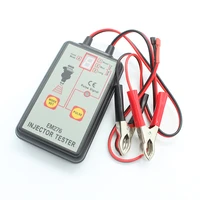 professional 12v injector tester automotive fuel injector tester 4 pluse modes tester powerful fuel system scan tool