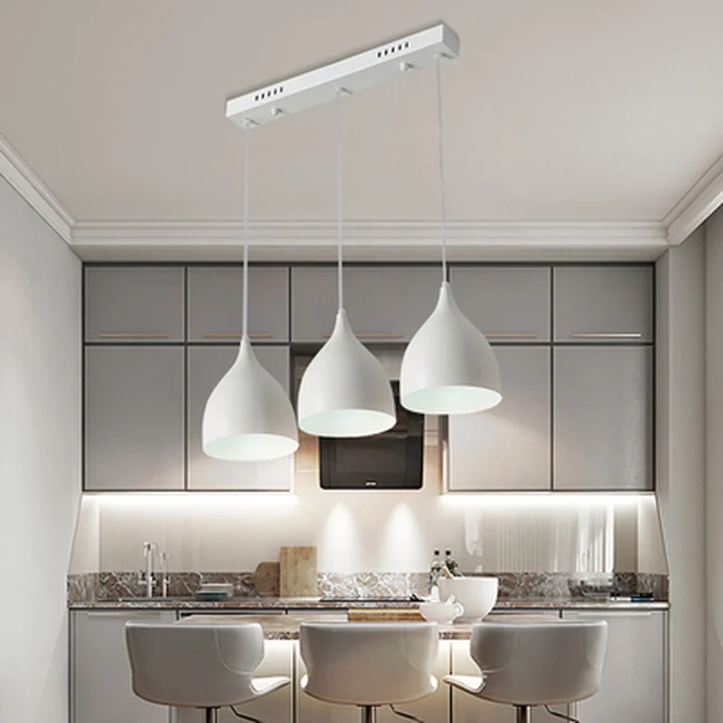 Современная потолочная лампа металлические светодиодные подвесные светильники