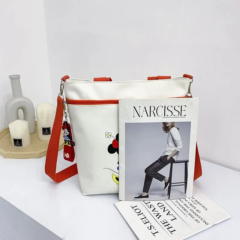 Женский рюкзак с героями Диснея Микки и Минни Маус сумки-мессенджеры через плечо