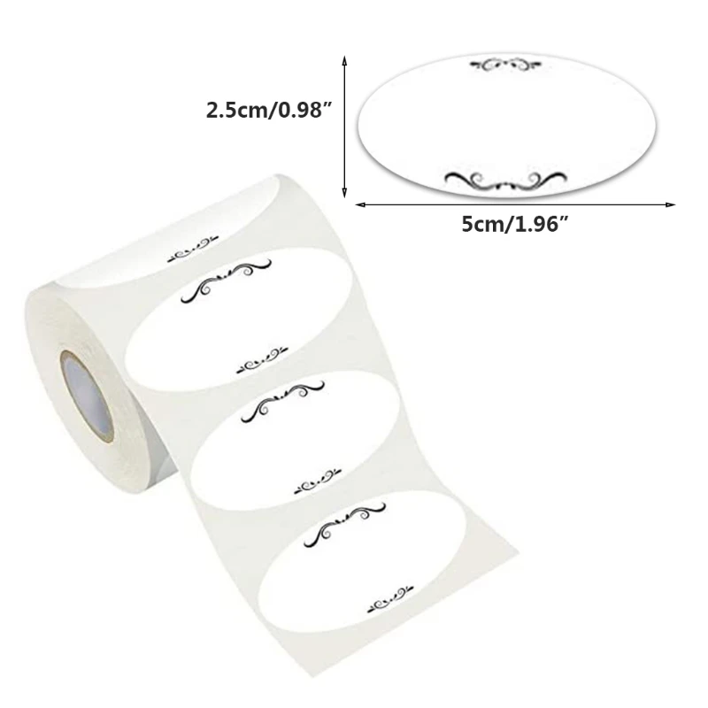 

150 Pcs/300 Pcs Kitchen Food Date Marking Sticker Label Decor Craft Per Roll Stationery Adhesive Sealing Baking Paper Label H3CF