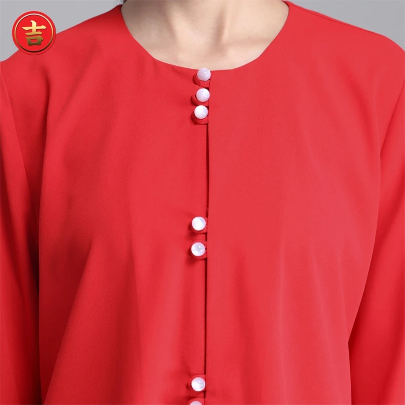 Китайская традиционная одежда для женщин летняя тай чи с коротким рукавом белый