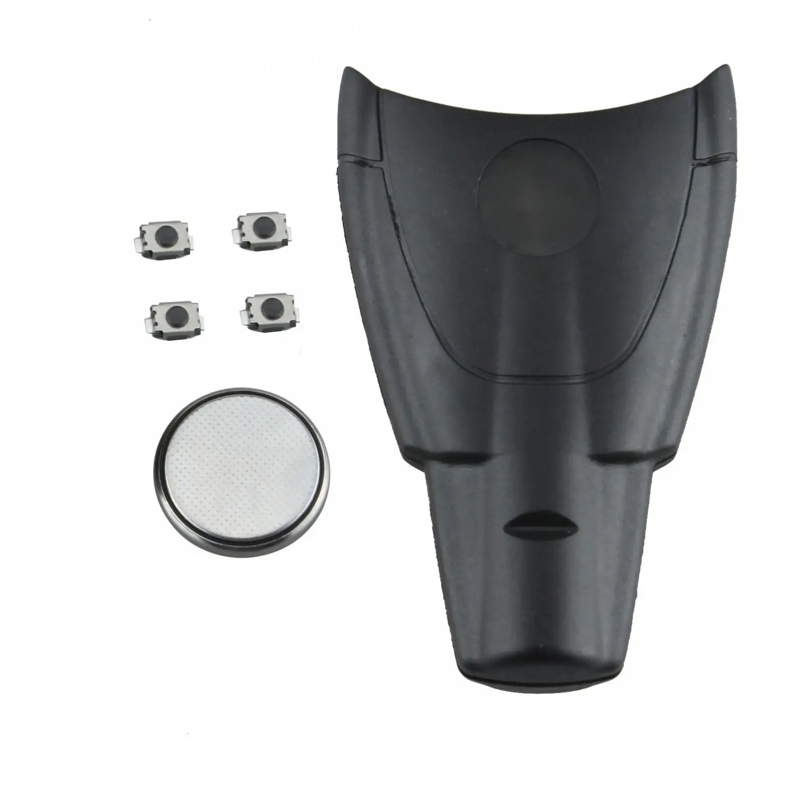 Черный 4 кнопки Замена дистанционный ключ-брелок от машины пульт передатчика