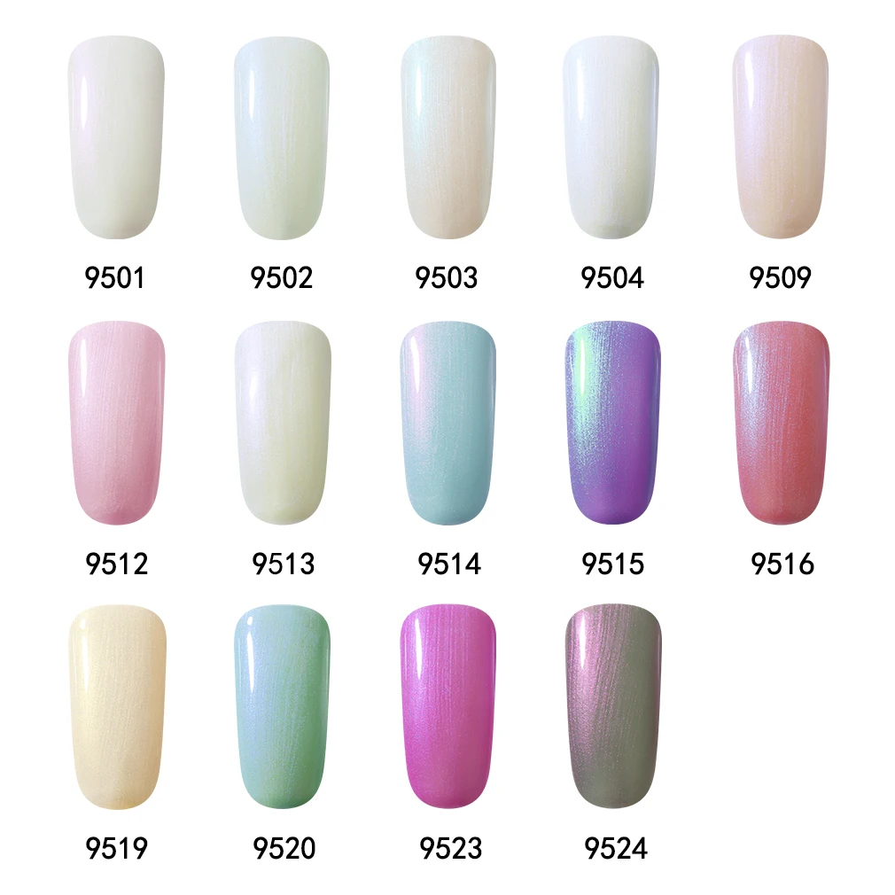 HNM Shell Гель-лак для ногтей 8 мл лак УФ-светодиодный светильник замачиваемый дизайн