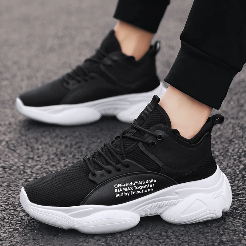 Мужская обувь большие размеры 47-48 белые спортивные кроссовки из сетчатого