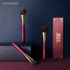 Кисть для макияжа CHICHODO-роскошная серия красных роз-высококачественная кисть для бронзера из седых крысиных и конских волос-косметический инструмент для лица-натуральные волосы