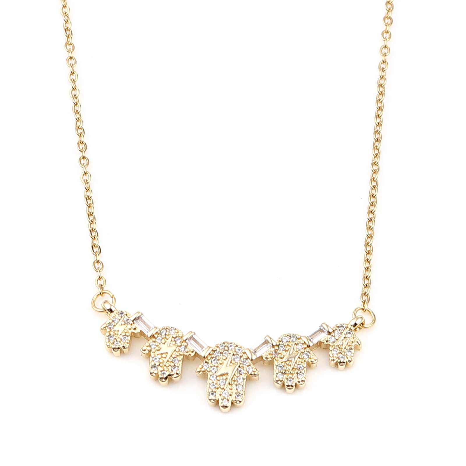 Новый Нержавеющая сталь & Медь религиозные Цепочки и ожерелья Щепка Цвет символ