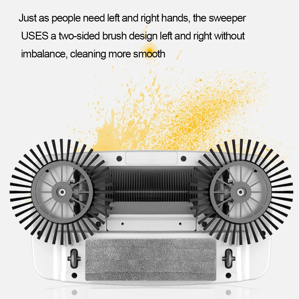 

2 In 1 Hand Push Sweeper Sweeping Mop With Garbage Chute Household Cleaning 360 Degree Hand Push Automatic Sweeper Broom