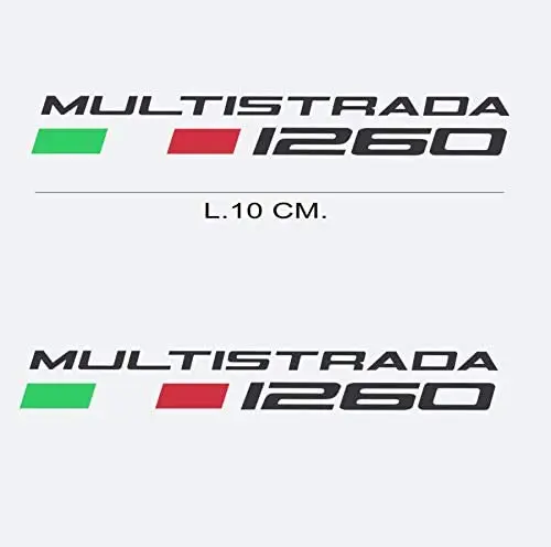 U образный велосипед 1 диафрагма Ducati Multistrada 1260 (Графитовый металл)|Наклейки на