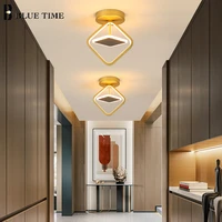 modern led ceiling light gold indoor ceiling lamp for living room bedroom aisle corridor light home decor lighting light lustres