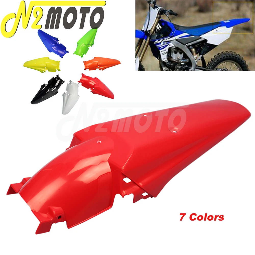 

Брызговик для мотоцикла Supermoto, красный, универсальный, для мотоциклов, кроссовых мотоциклов Yamaha, Suzuki, Kawasaki, Honda XR 250 R, XR 400 R