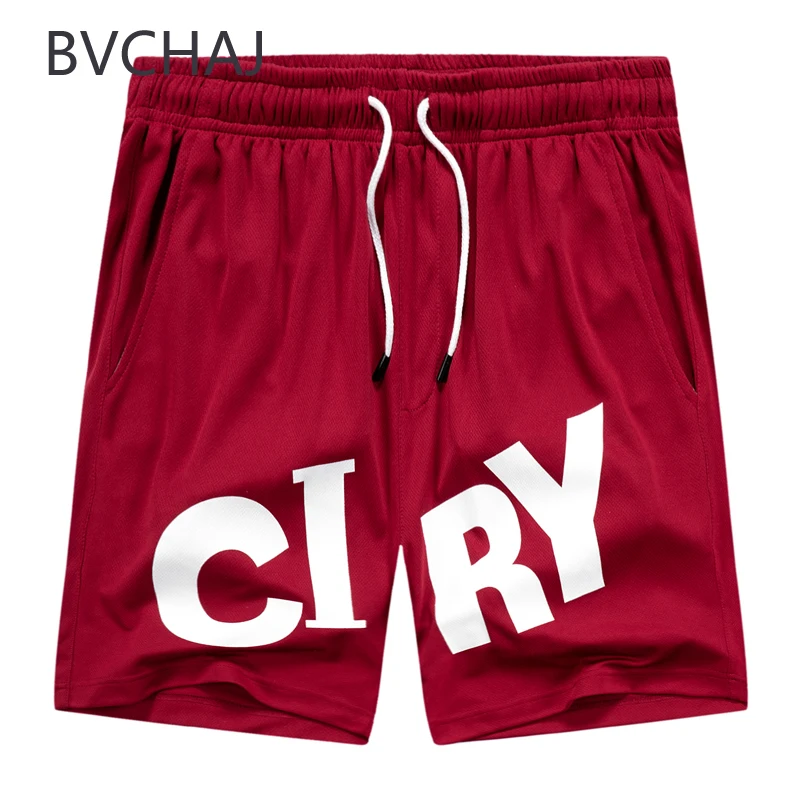 

Men's Summer Sports Track and Field Shorts Breathable Mesh Stretch Fitness Shorts Jog Loose Rope Stretch Waist Quick Dry Shorts