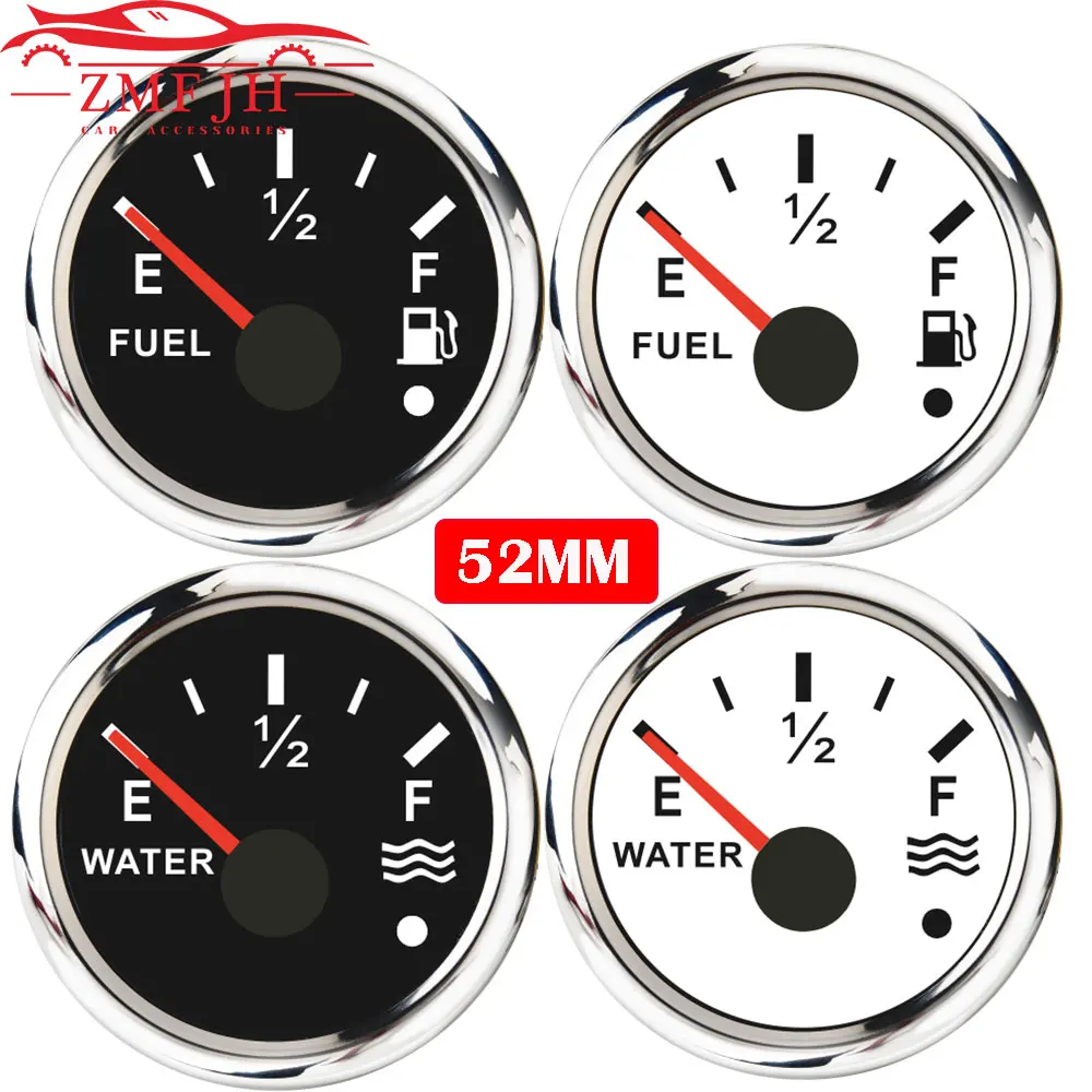 Датчик уровня воды и топлива для лодки прибор измерения с сигнализасветильник 52