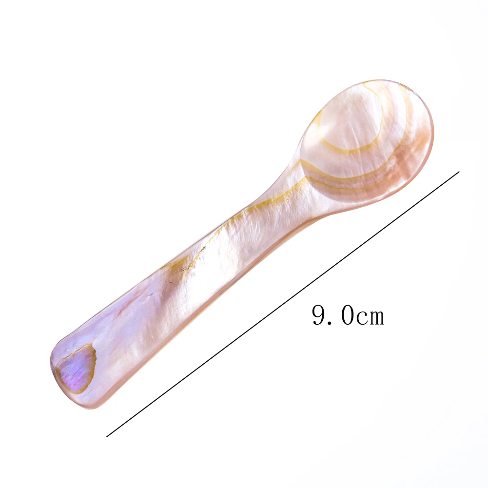 1 шт. природный раковины мороженое Кофе ложкой деревянной перламутр ракушки