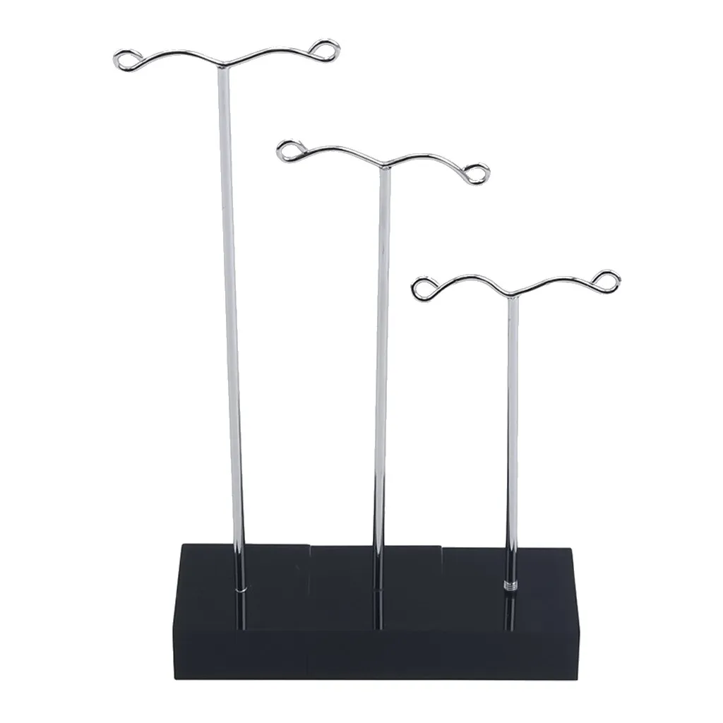 3 шт./компл. полка для сережек ювелирные изделия Дисплей стойки T Форма стойка