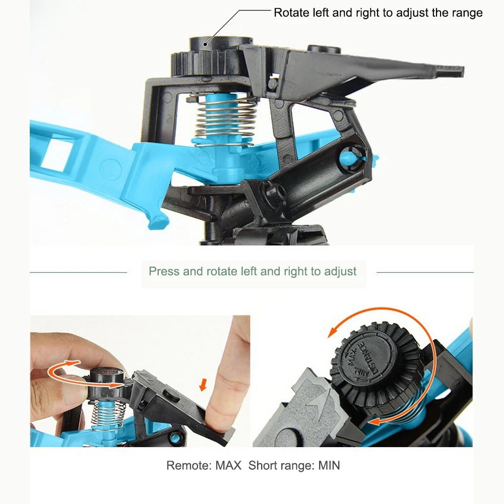 

360 Degree Garden Automatic Sprinkler Lawn Gardening Irrigation Tool can be Adjusted at Any Angle Spray Watering Nozzle