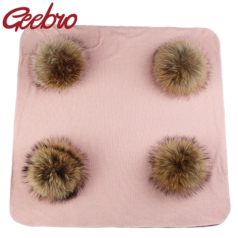 Geebro теплые хлопковые пеленки для новорожденных и детей постарше дорожные