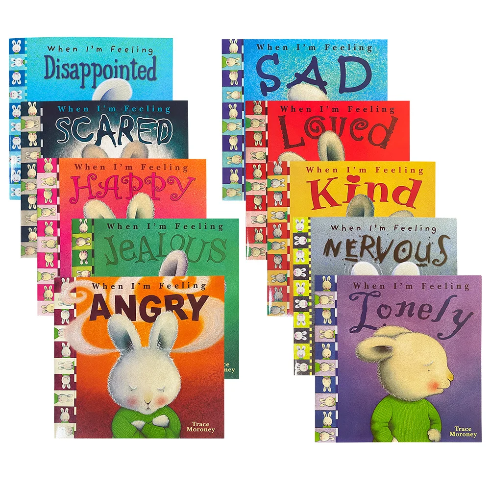 10 книг/набор в тех случаях когда я чувствую себя с мехом кролика изображение