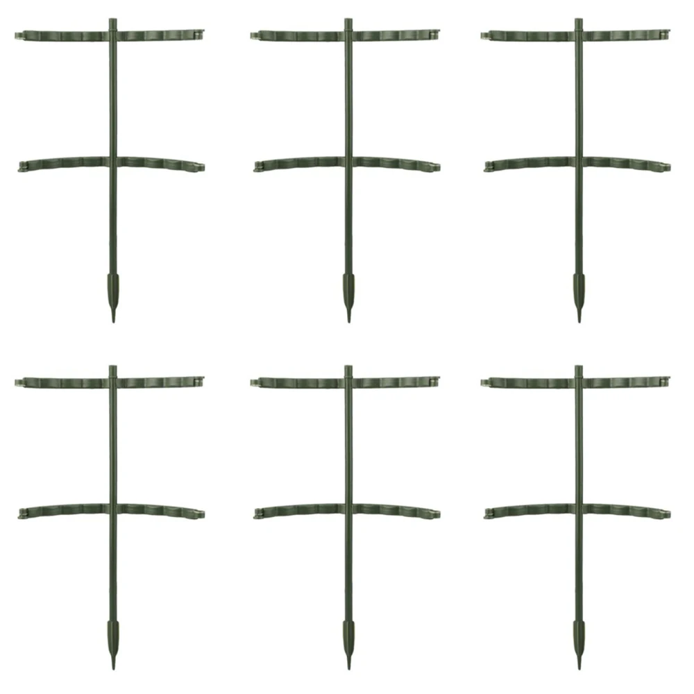 Палочки для растений анти подачи Лист гвардии крепкий зеленый сад Пластик