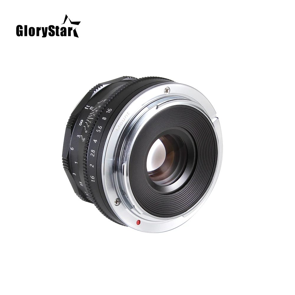 35 мм F 1 6 ручная фокусировка MF Prime объектив для Panasonic Olympus Micro 4/3 Mount MFT GH1 GH2 GH3 GH4 GH5 GH5s E