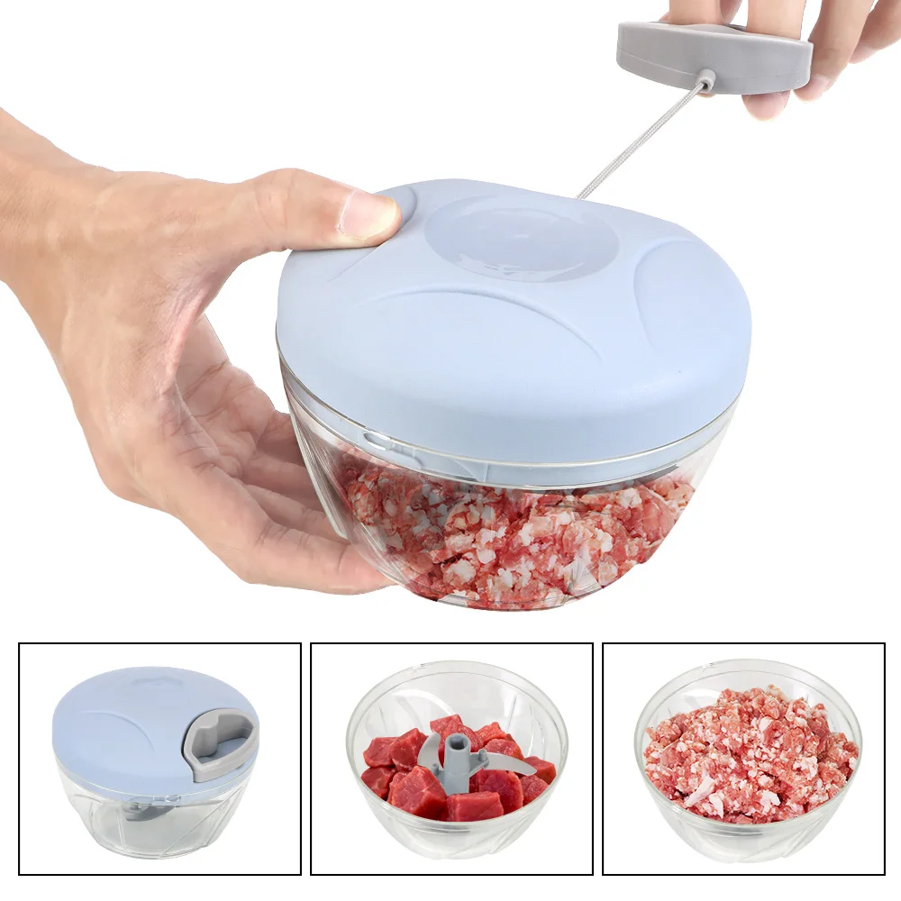 

Cut Crushed Garlic Ginger Fresh Chili Hand-Pulled Crusher Chopper Garlic Triturator Manual Mashed
