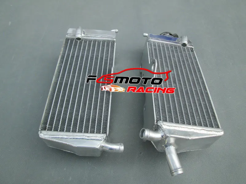 Алюминиевый радиатор и Красный силиконовый шланг для Honda CR125R CR125 1990-1997 91 92 93 CR 125 R 94