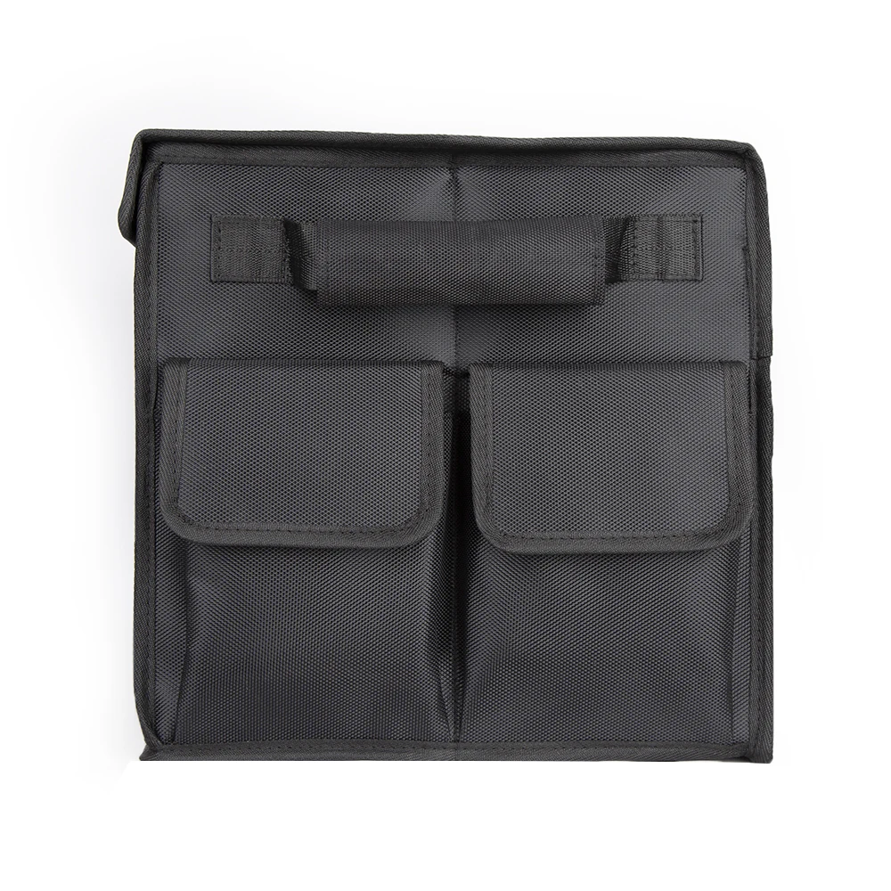 Скидка Сверхмощный 1680D Оксфордский держатель для хранения и поддержания порядка, Складной автомобильный органайзер для багажника, сумка для хране...