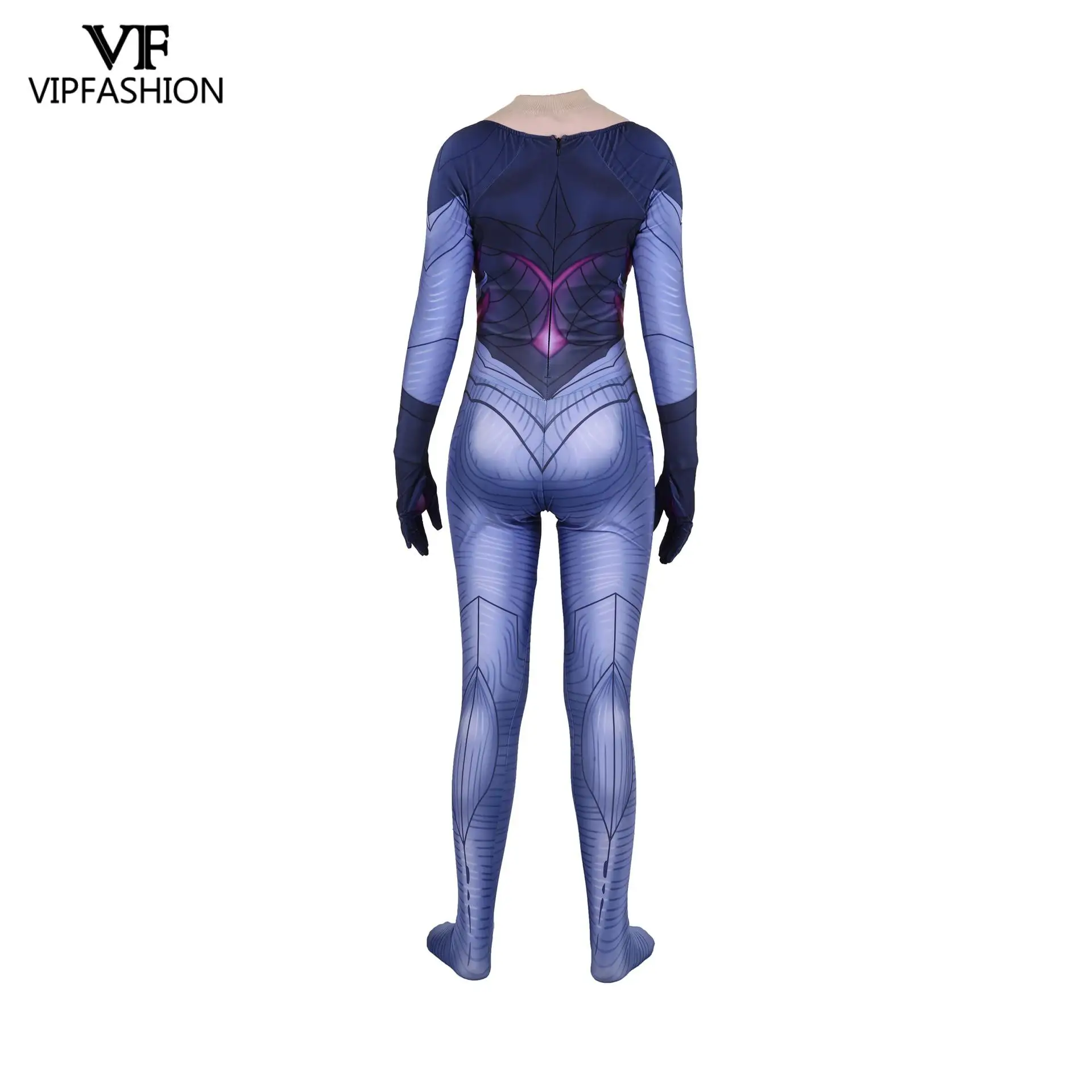 Модный костюм для косплея VIP из аниме игры с 3d Цифровым принтом Женский Kaisa