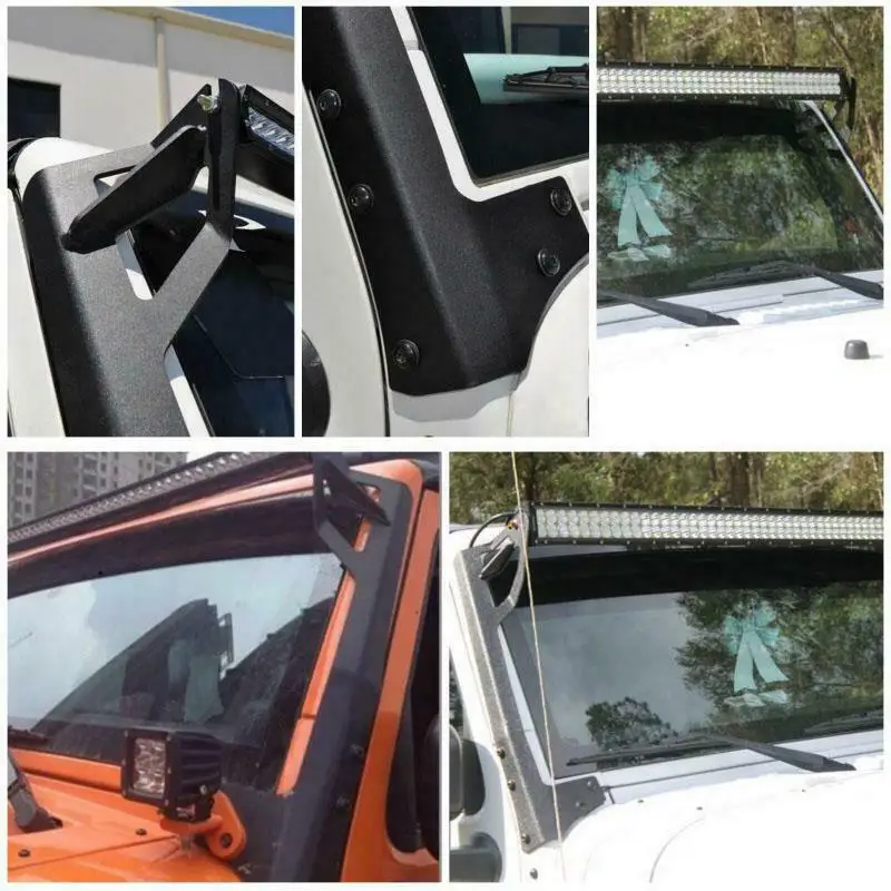 Кронштейн для лобового стекла 52 дюйма Jeep JK 07-17 Wrangler |