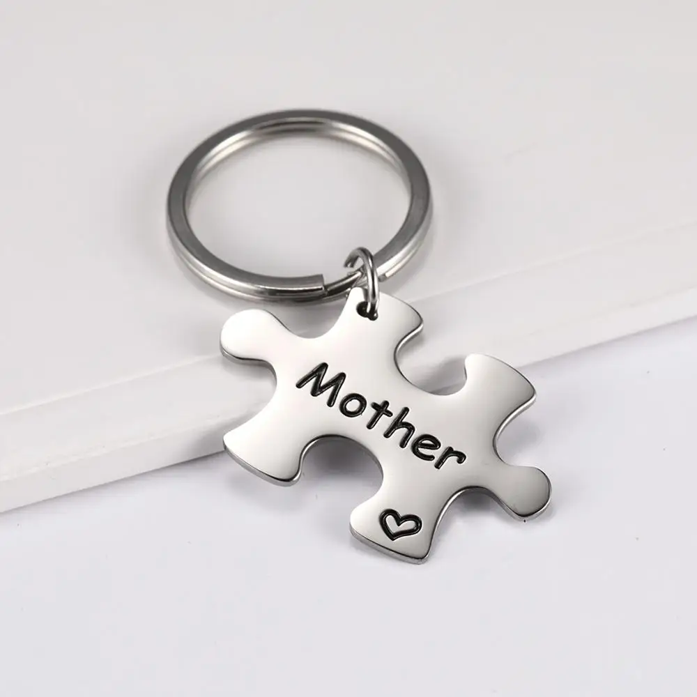 Мое кольцо в форме ключа семья мать отец сестра папа мама 316L нержавеющая сталь