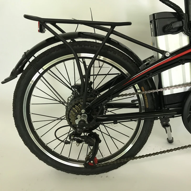 Электрический велосипед мини складной электрический из алюминиевого сплава