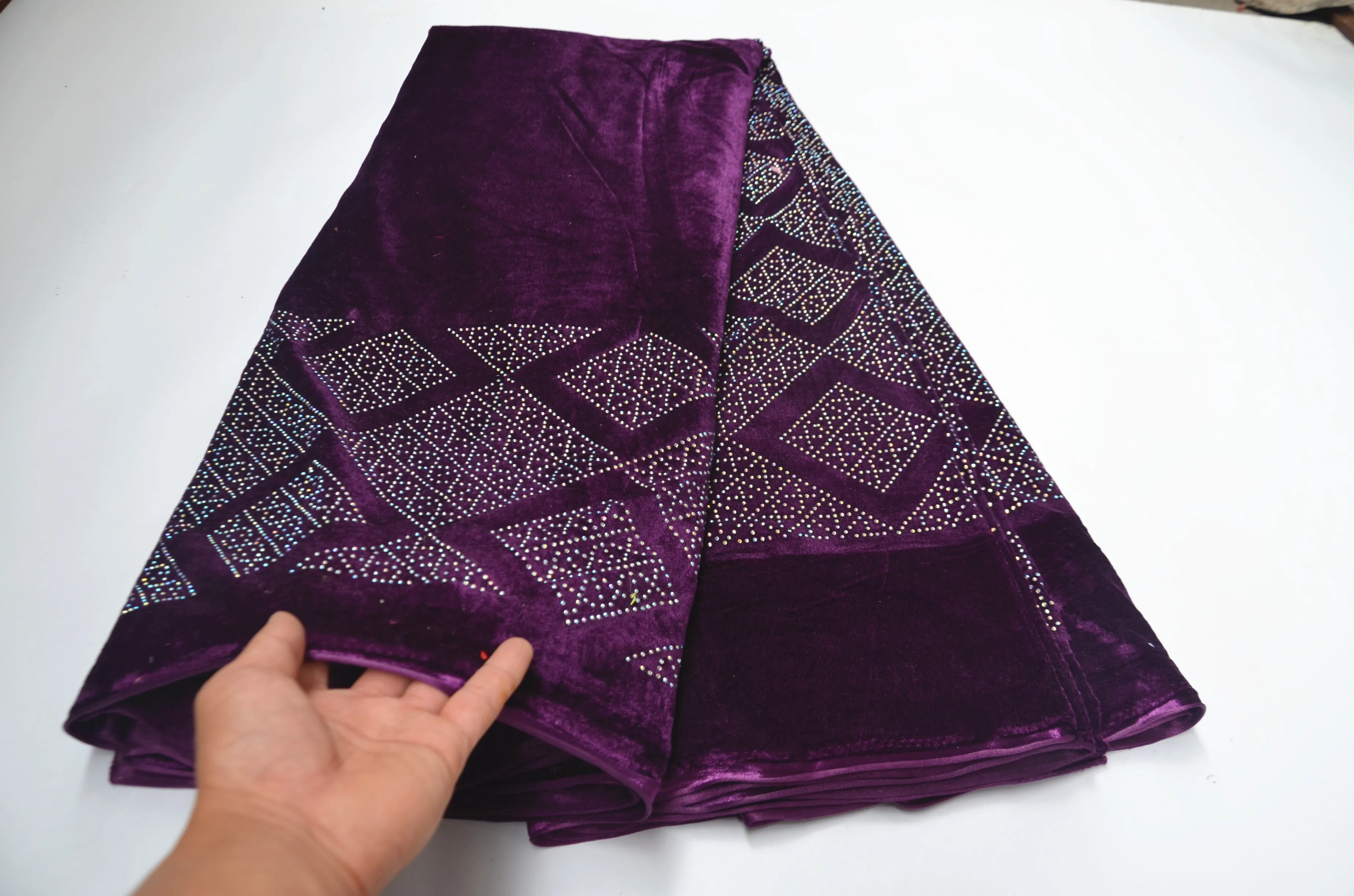 Африканская вышивка бархатная кружевная ткань 2020 кружево Лидер продаж