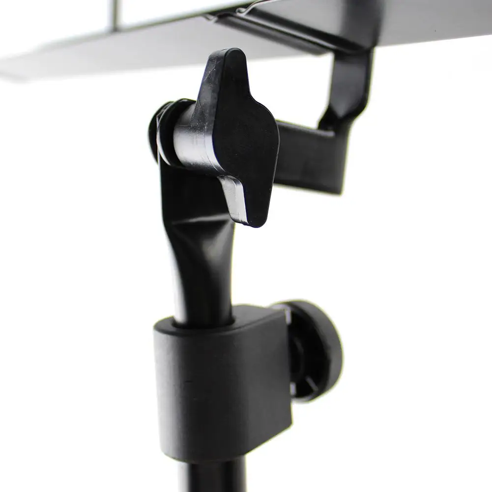 

FL-09 Music Score Stand Aluminum Alloy Frame Foldable Stable Tripod Rack Rise Fall Adjustable Suitable for Violin Piano Guitar
