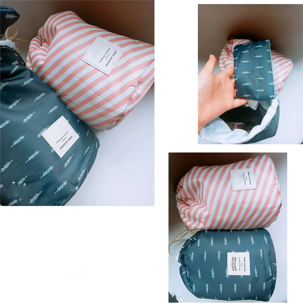 

Storage Cosmetic Bag Multi-color Toilet Organizers Storage Small Pouch Space Saver Organizer Drawstring Women's Cosmetic Bag