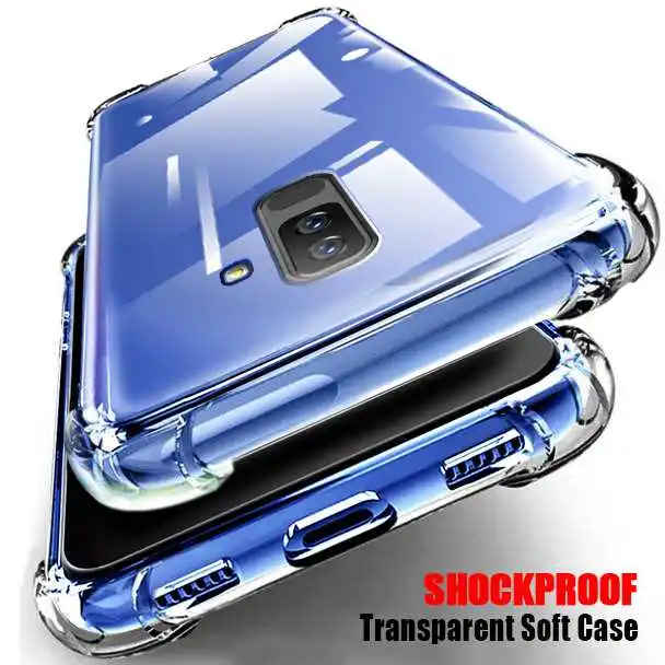 

Shockproof Transparent Soft Case For Samsung Galaxy On8 On6 Phone Case Cover